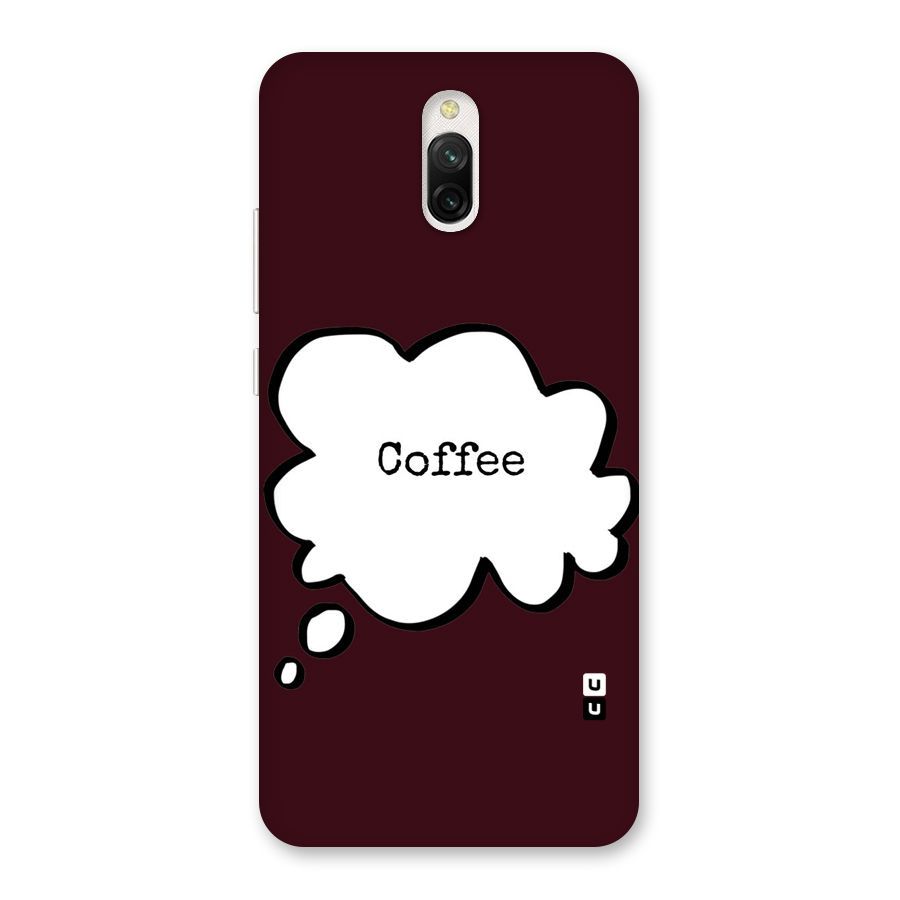 Coffee Bubble Back Case for Redmi 8A Dual