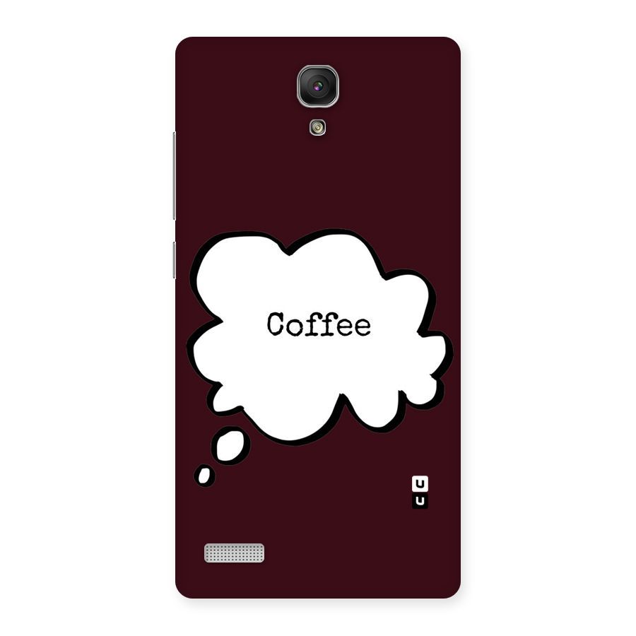 Coffee Bubble Back Case for Redmi Note