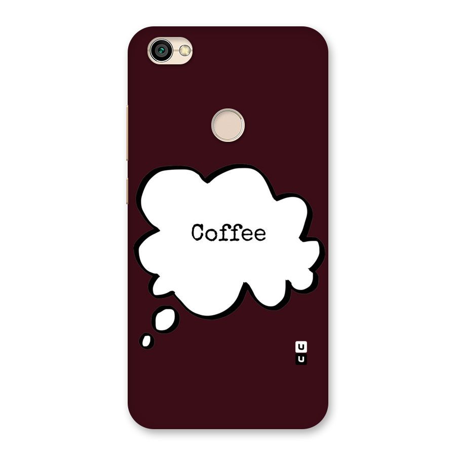 Coffee Bubble Back Case for Redmi Y1 2017