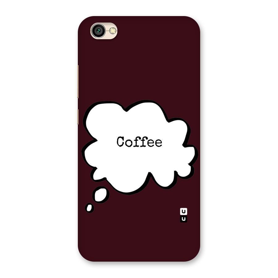Coffee Bubble Back Case for Redmi Y1 Lite