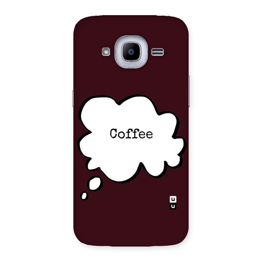 Coffee Bubble Back Case for Samsung Galaxy J2 Pro