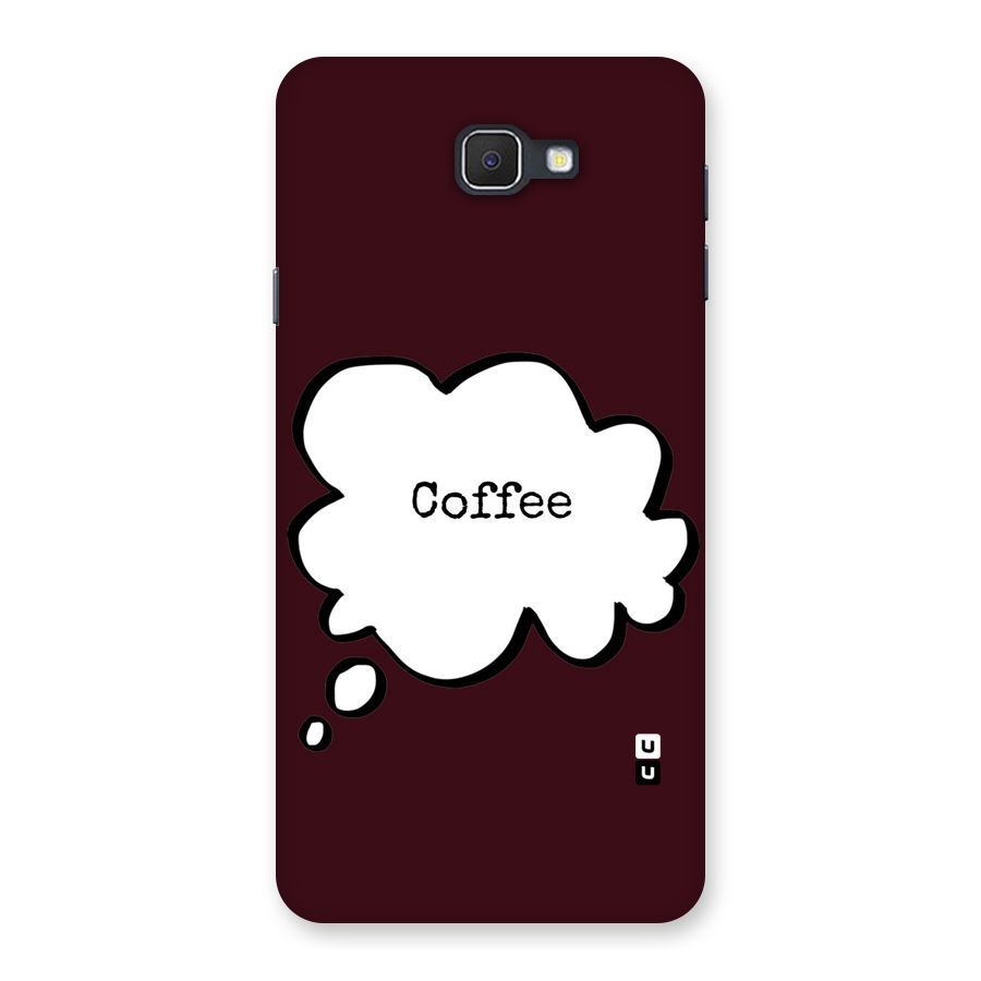 Coffee Bubble Back Case for Samsung Galaxy J7 Prime