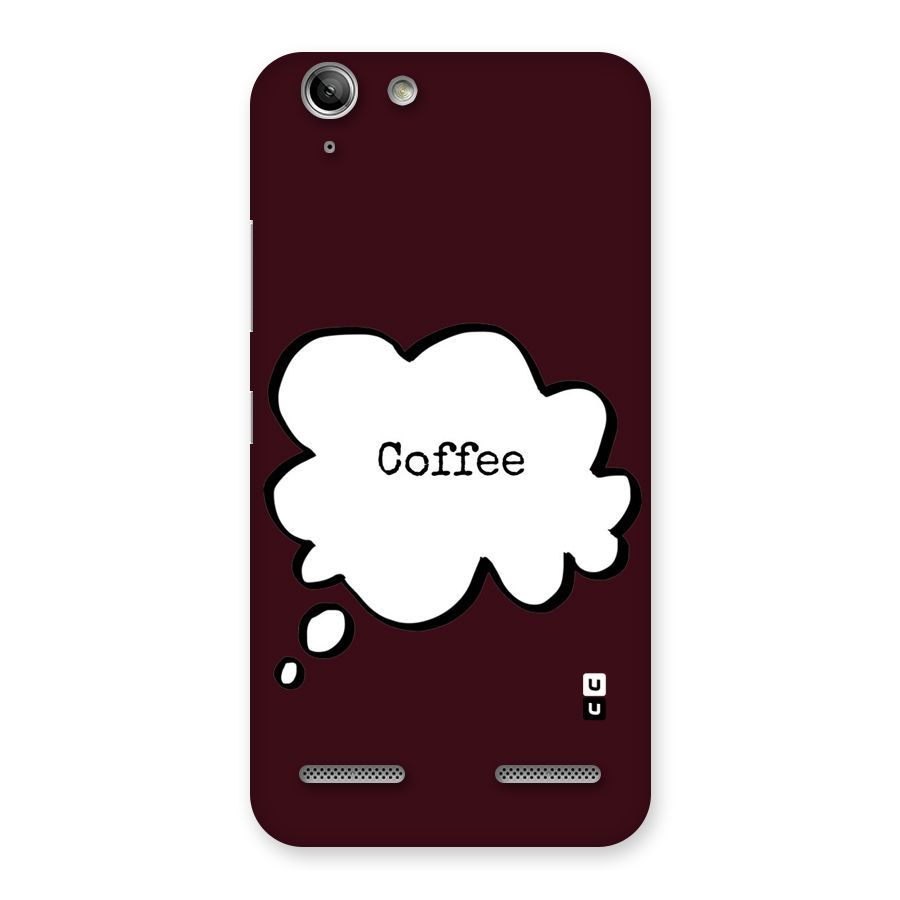 Coffee Bubble Back Case for Vibe K5