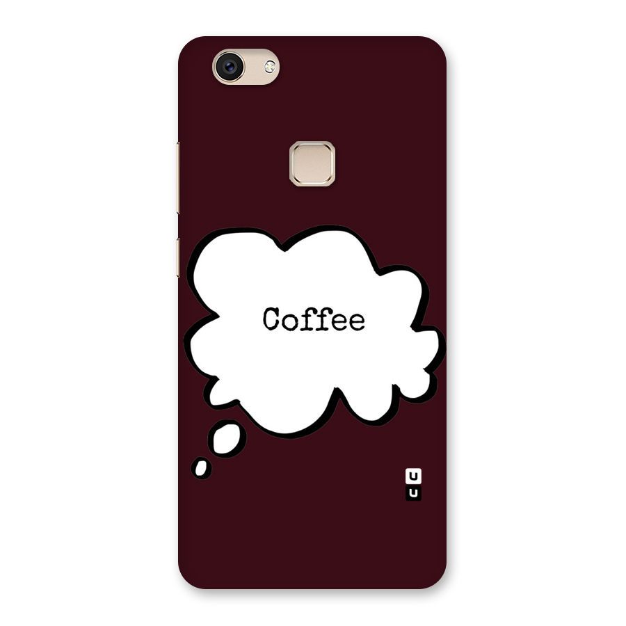 Coffee Bubble Back Case for Vivo V7