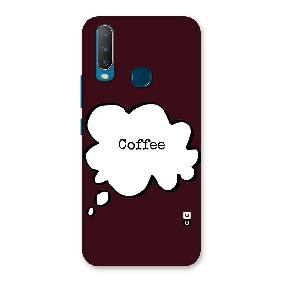 Coffee Bubble Back Case for Vivo Y17