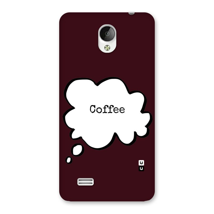 Coffee Bubble Back Case for Vivo Y21