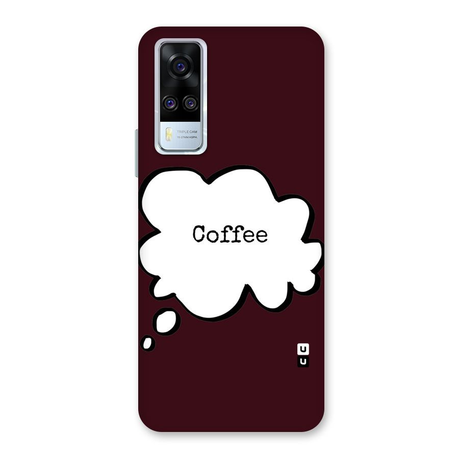 Coffee Bubble Back Case for Vivo Y31