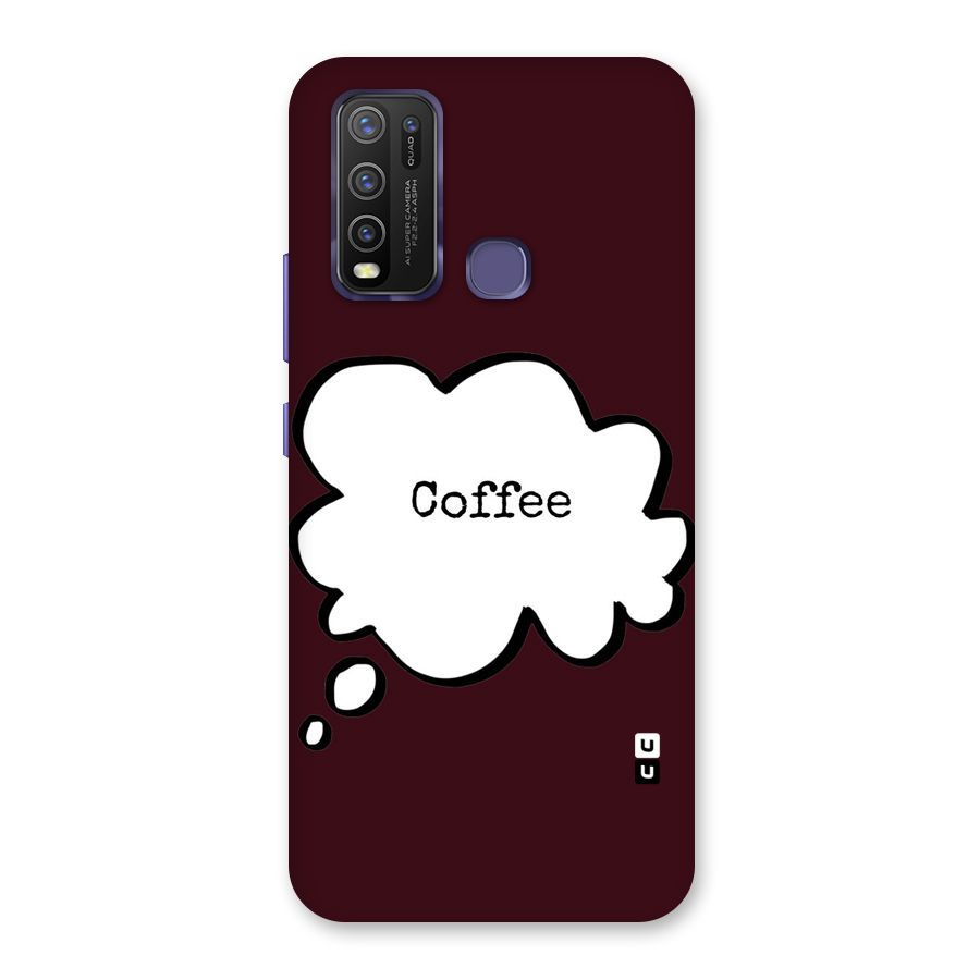 Coffee Bubble Back Case for Vivo Y50