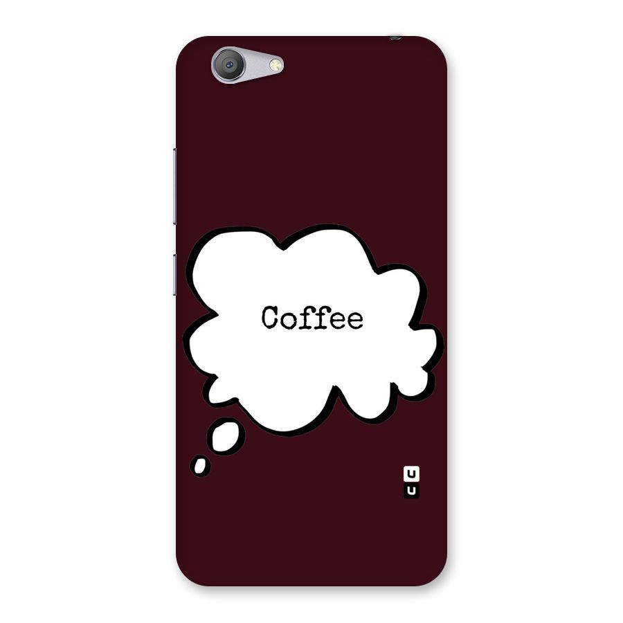Coffee Bubble Back Case for Vivo Y53