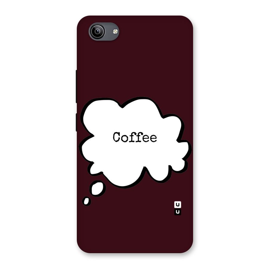 Coffee Bubble Back Case for Vivo Y81i