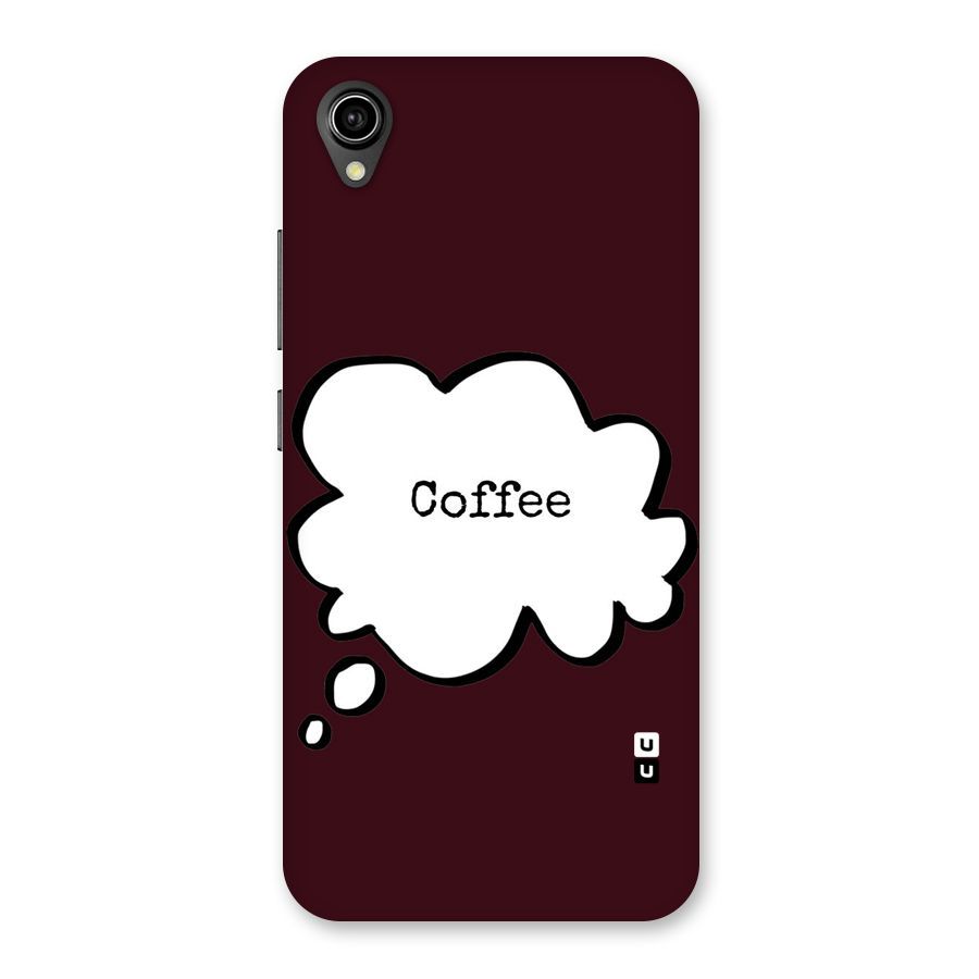 Coffee Bubble Back Case for Vivo Y90