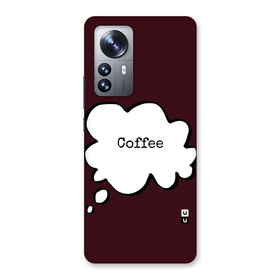Coffee Bubble Back Case for Xiaomi 12 Pro