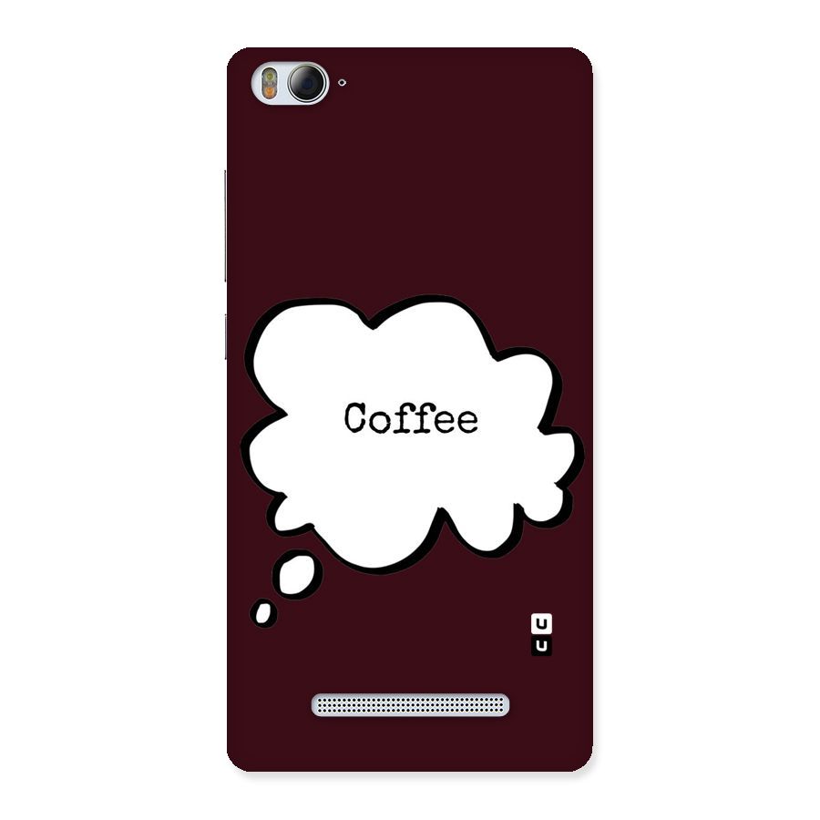 Coffee Bubble Back Case for Xiaomi Mi4i