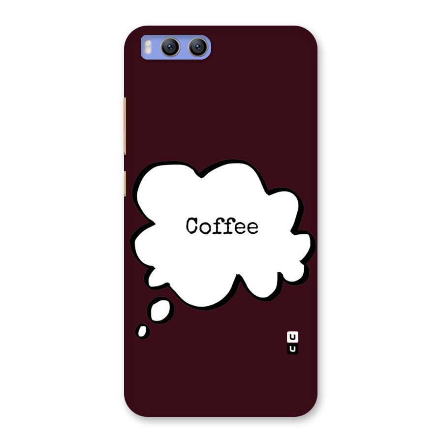 Coffee Bubble Back Case for Xiaomi Mi 6