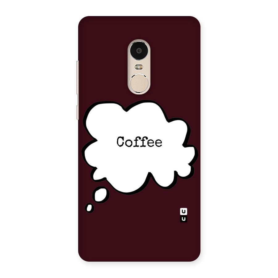 Coffee Bubble Back Case for Xiaomi Redmi Note 4