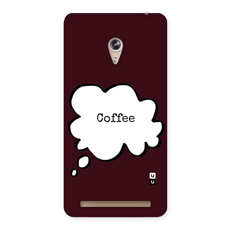 Coffee Bubble Back Case for Zenfone 6