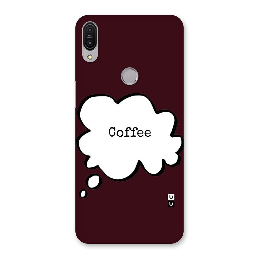 Coffee Bubble Back Case for Zenfone Max Pro M1