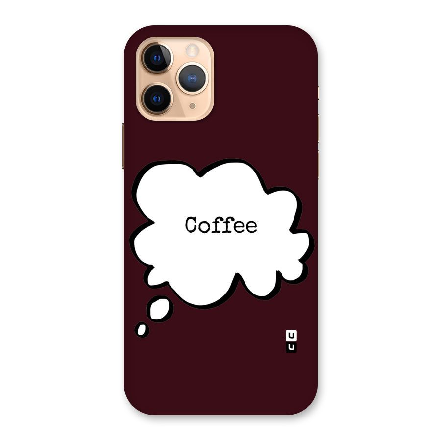 Coffee Bubble Back Case for iPhone 11 Pro