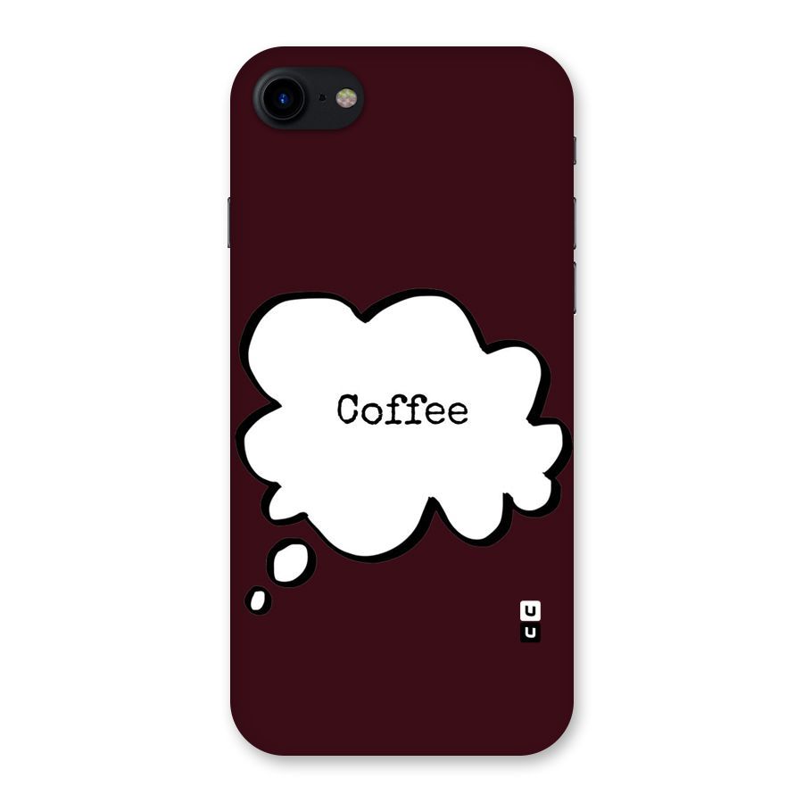 Coffee Bubble Back Case for iPhone SE 2020