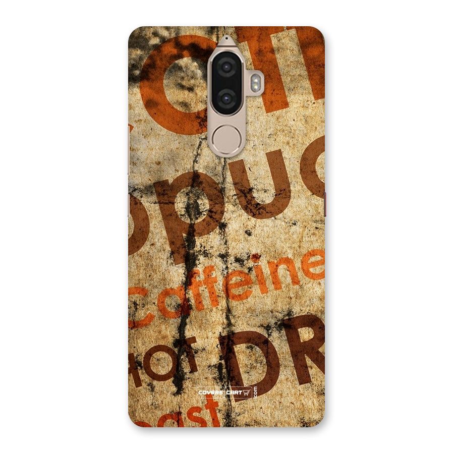 Coffee Caffeine Back Case for Lenovo K8 Note
