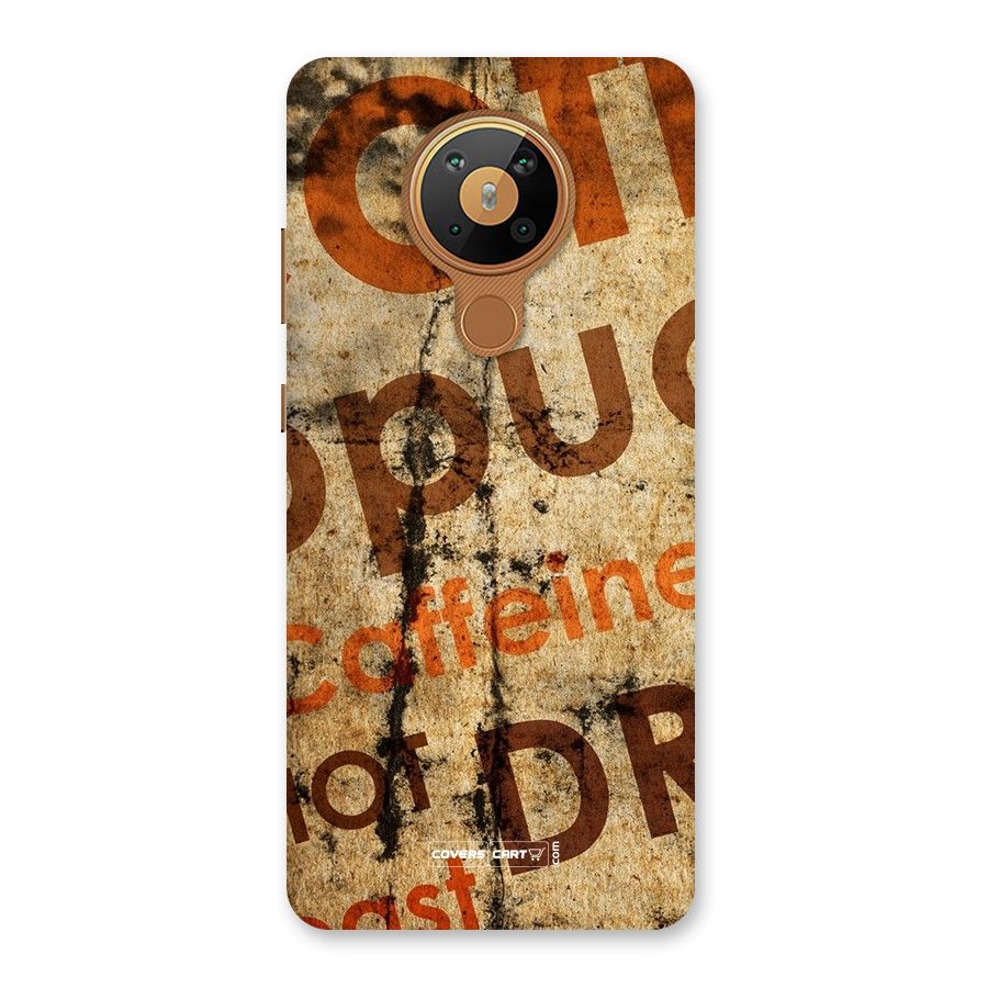 Coffee Caffeine Back Case for Nokia 5.3