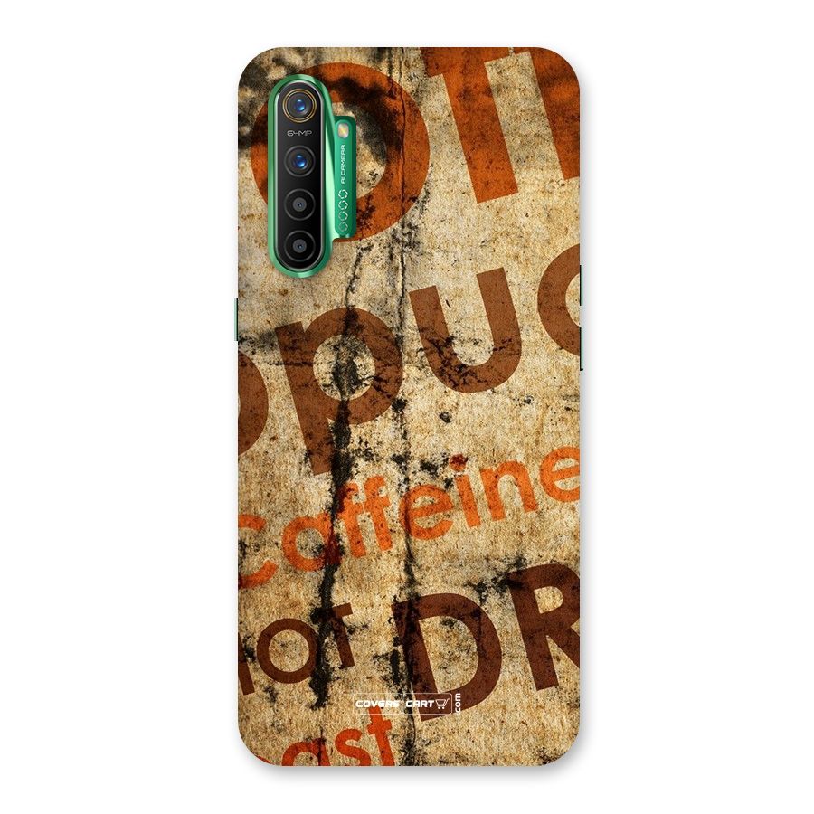 Coffee Caffeine Back Case for Realme X2