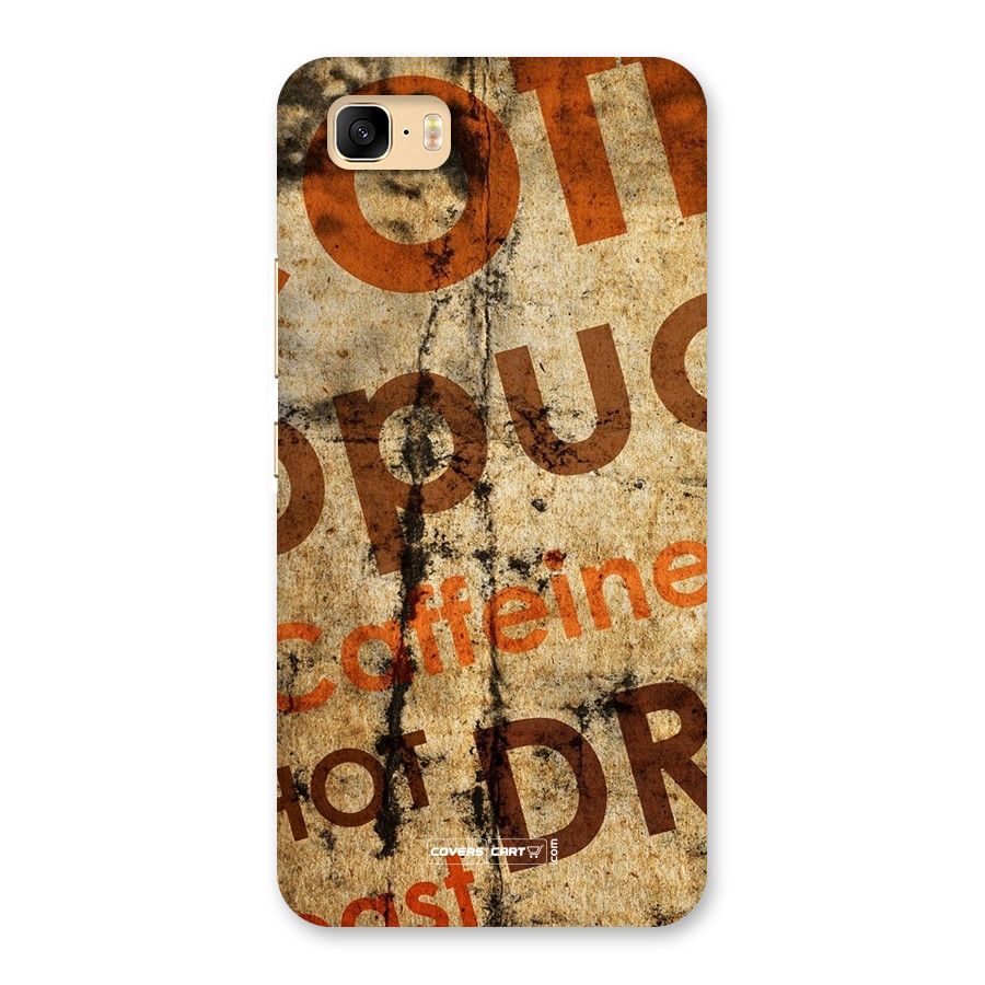 Coffee Caffeine Back Case for Zenfone 3s Max