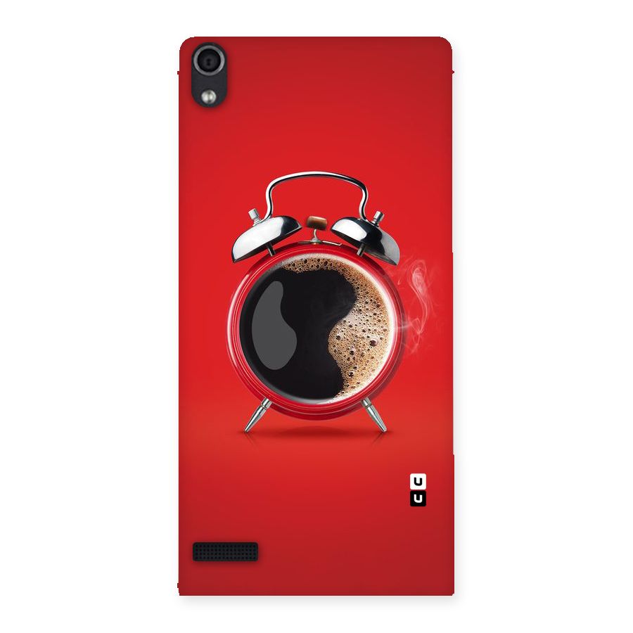 Coffee Clock Back Case for Ascend P6