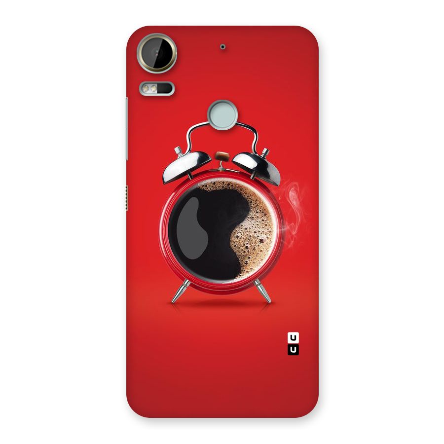 Coffee Clock Back Case for Desire 10 Pro