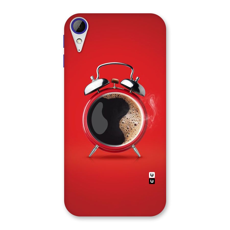 Coffee Clock Back Case for Desire 830