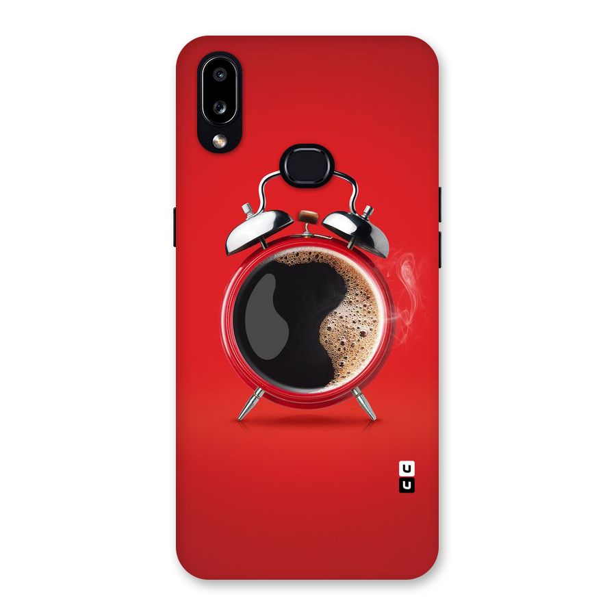 Coffee Clock Back Case for Galaxy A10s