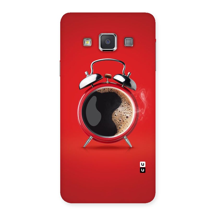 Coffee Clock Back Case for Galaxy A3