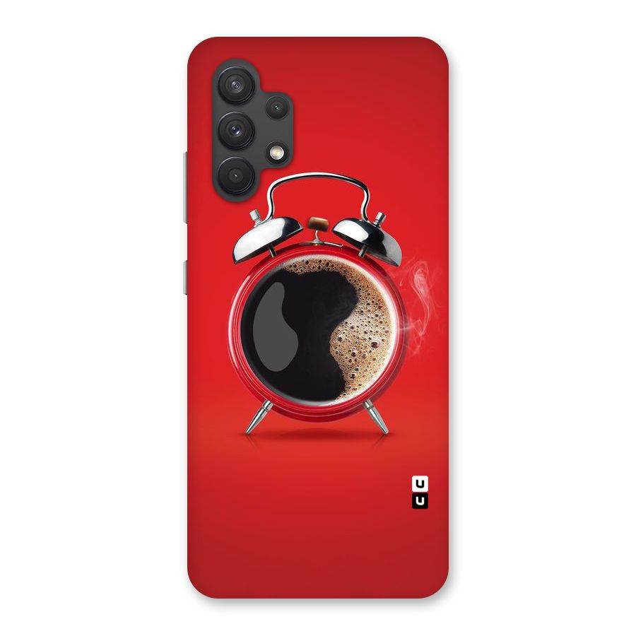 Coffee Clock Back Case for Galaxy A32