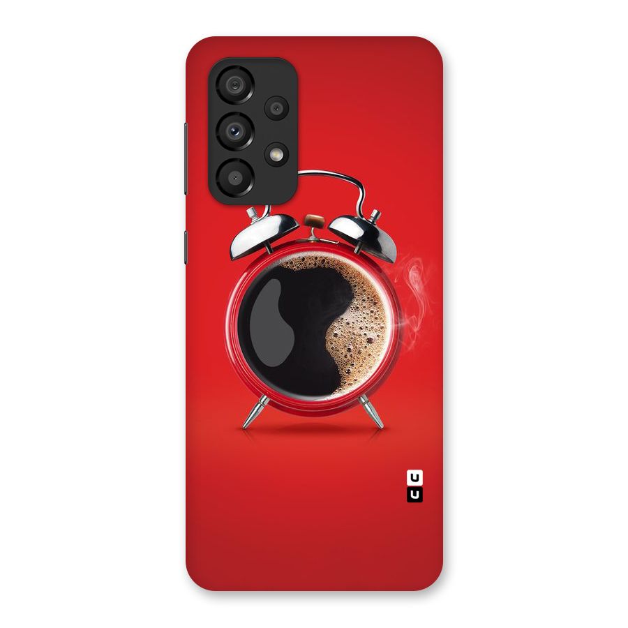 Coffee Clock Back Case for Galaxy A33 5G