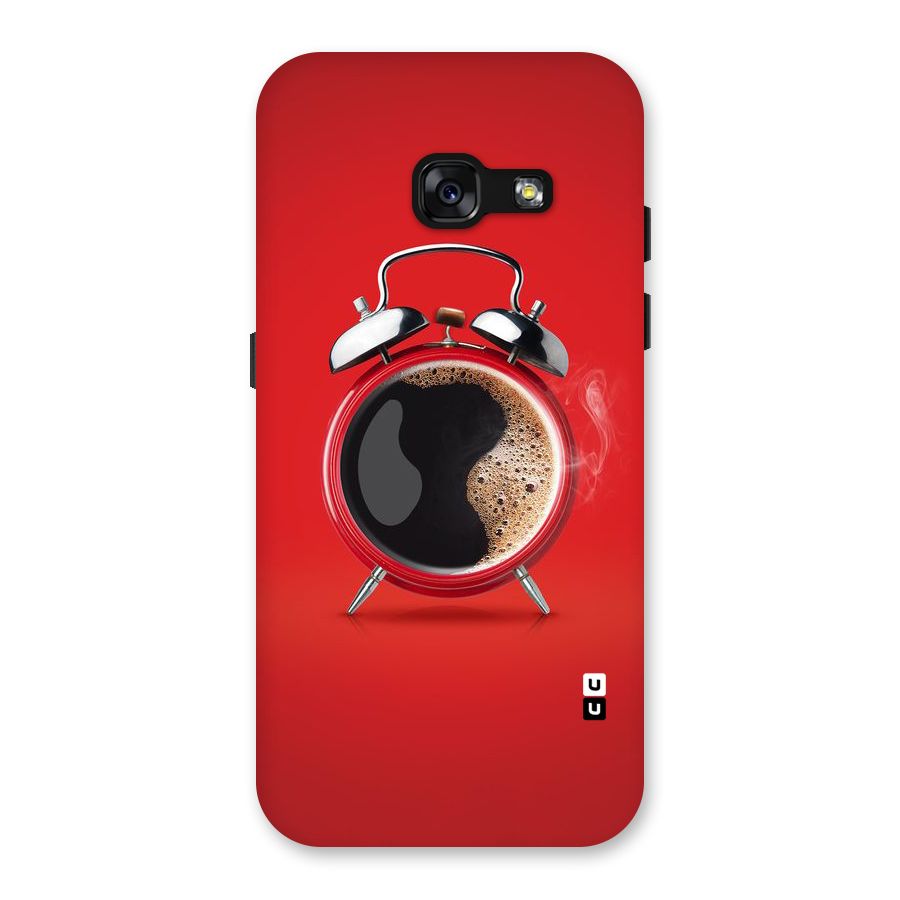 Coffee Clock Back Case for Galaxy A3 (2017)