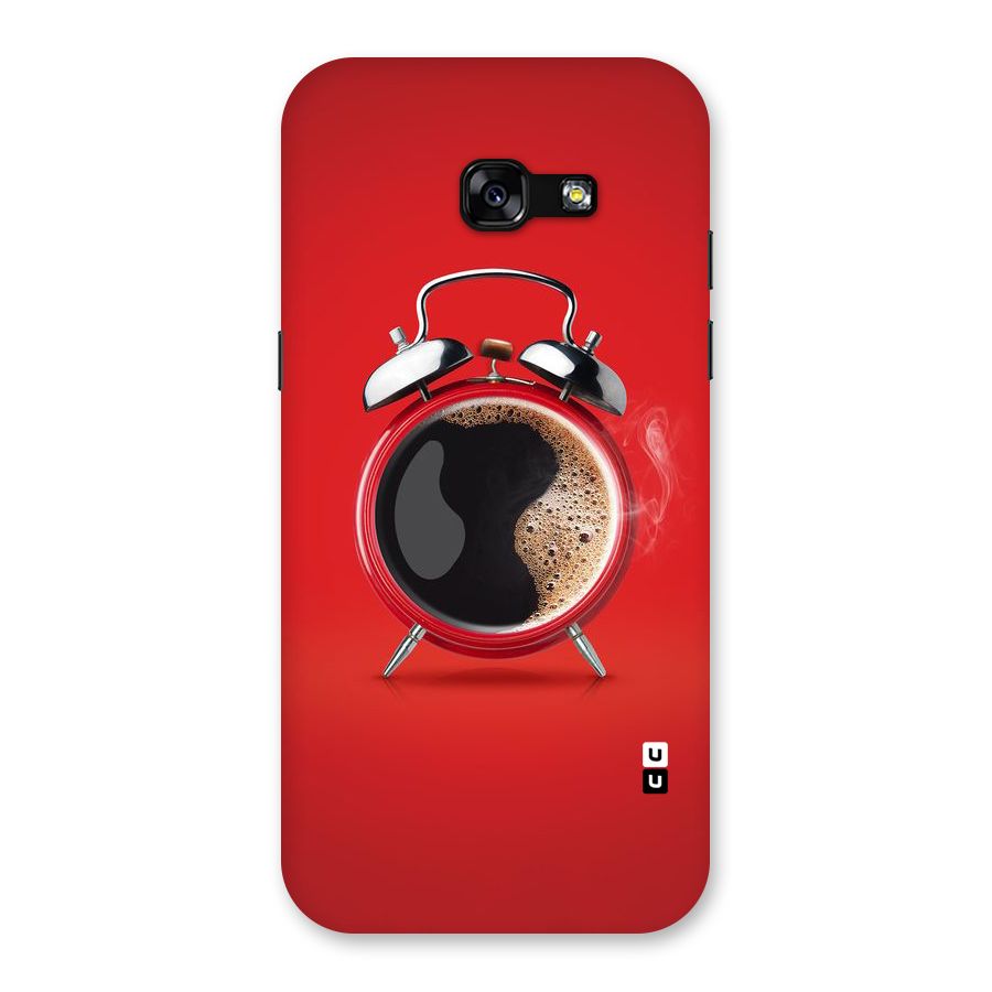 Coffee Clock Back Case for Galaxy A5 2017