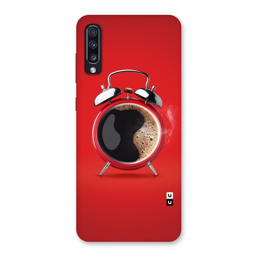 Coffee Clock Back Case for Galaxy A70