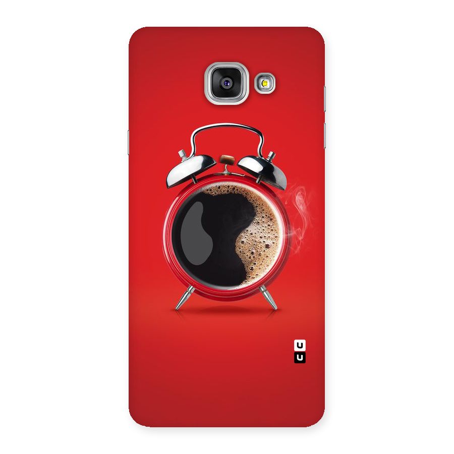 Coffee Clock Back Case for Galaxy A7 2016