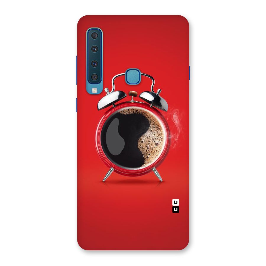 Coffee Clock Back Case for Galaxy A9 (2018)