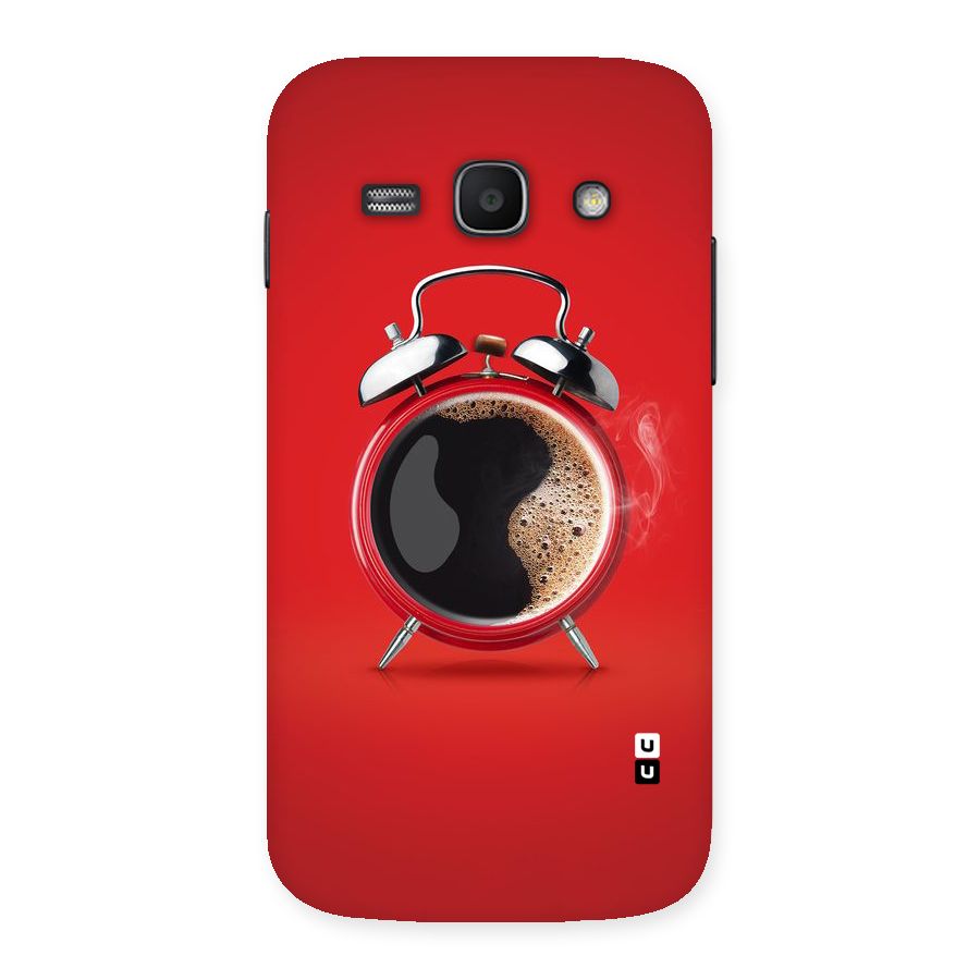 Coffee Clock Back Case for Galaxy Ace 3