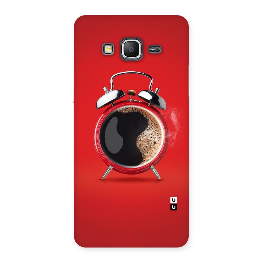 Coffee Clock Back Case for Galaxy Grand Prime