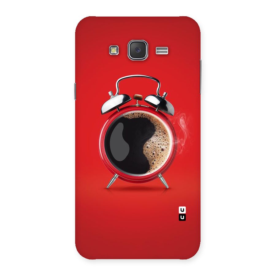 Coffee Clock Back Case for Galaxy J7