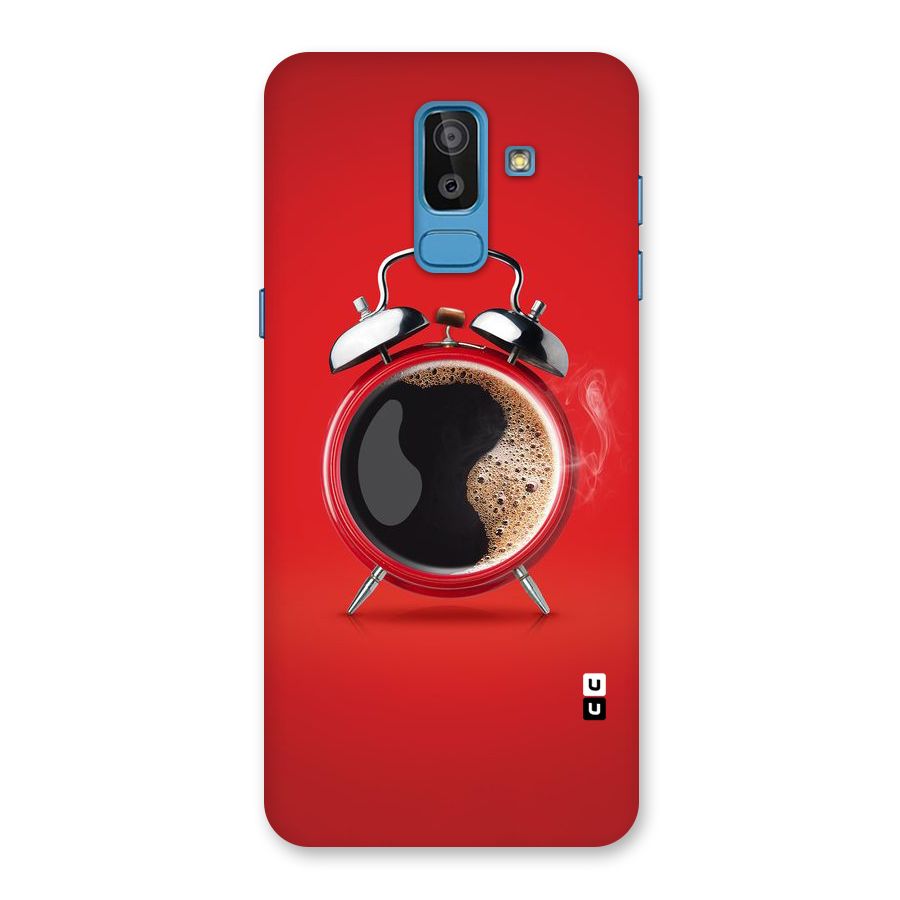 Coffee Clock Back Case for Galaxy J8