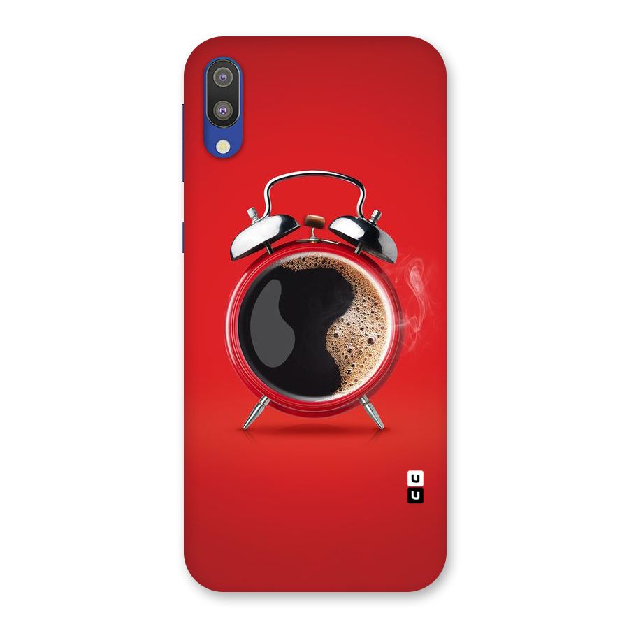 Coffee Clock Back Case for Galaxy M10