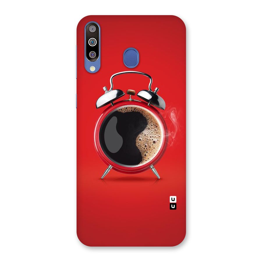 Coffee Clock Back Case for Galaxy M30