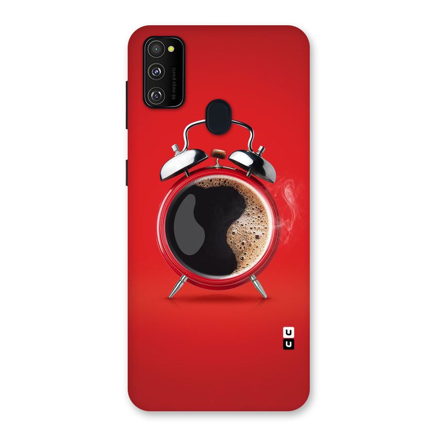 Coffee Clock Back Case for Galaxy M30s