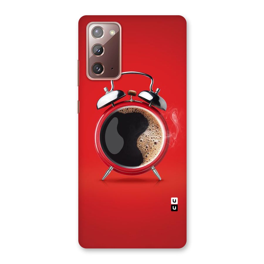 Coffee Clock Back Case for Galaxy Note 20