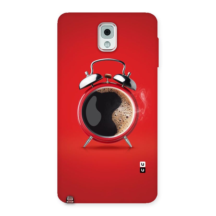 Coffee Clock Back Case for Galaxy Note 3