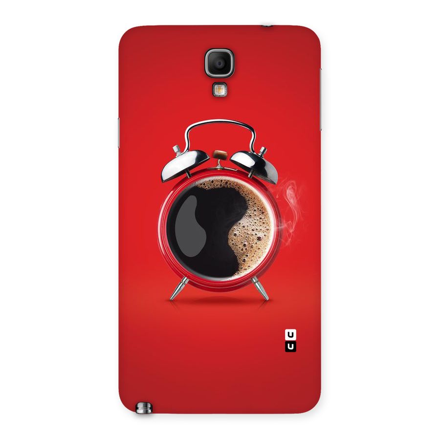 Coffee Clock Back Case for Galaxy Note 3 Neo