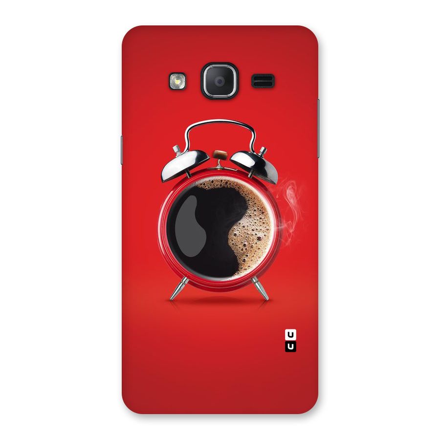 Coffee Clock Back Case for Galaxy On7 2015